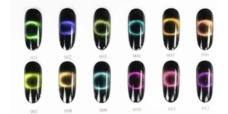 Imagen de ESMALTE SEMIPERMANENTE DE UÑAS MARCA CHARM LIMIT OJO DE GATO 9 D POR 10ml * Para secado con Cabina UV/LED SEMIPERMANENTE (CH)