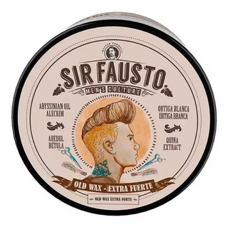 CERA POMADA OLD WAX SUAVE PARA EL CABELLO Y BARBA MARCA SIR FAUSTO POR 50 grs.