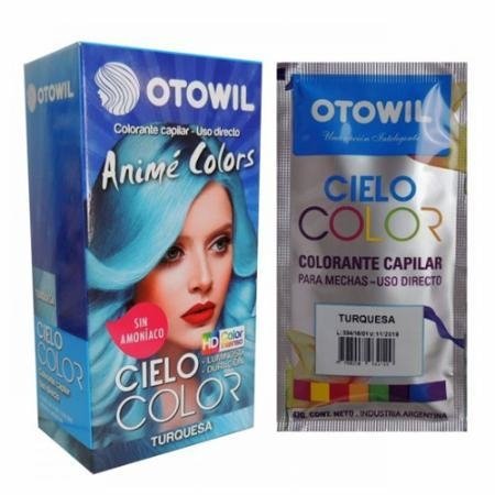 TINTURA * COLORACION FANTASIA CIELO COLOR SACHET POR 47 grs. MARCA OTOWIL