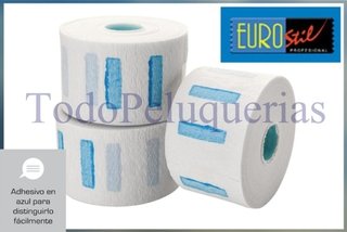 5 ROLLOS PAPEL PROTECTOR CUELLO MARCA EUROSTIL POR 500 SERVICIOS MODELO 00681