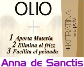 AMPOLLA KERATINA CONCENTRADA PELO + PELO MARCA ANNA DE SANCTIS POR 30 ml