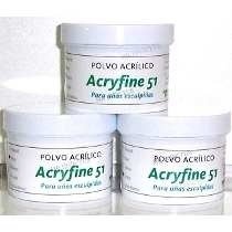 POLIMERO / POLVO ACRILICO CONSTRUCTOR PARA UÑAS ACRILICAS MARCA ACRILAB LINEA ACRYFINE * ROSA ó COVER ó CRISTAL/CLEAR ó NATURAL ó BLANCO ó ULTRA BLANCO en internet