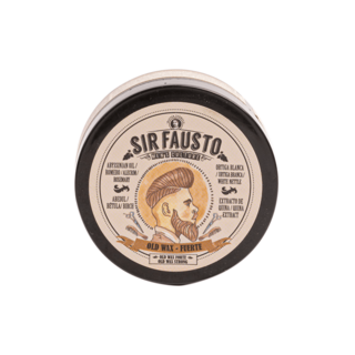 CERA POMADA OLD WAX SUAVE PARA EL CABELLO Y BARBA MARCA SIR FAUSTO POR 50 grs. - comprar online