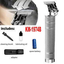 CORTADORA PATILLERA TRIMMER RECARGABLE USB MARCA KEMEI MODELO KM-1974B + ACCESORIOS (SA)