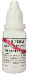 NEUTRALIZANTE PARA PERMANENTE DE PESTAÑAS MARCA LASH PERM POR 15 ml. * PARA VARIOS SERVICIOS