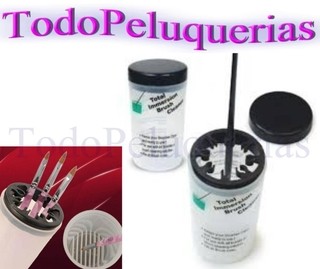 VASO LAVADOR DE PINCELES / HERRAMIENTAS CON TAPA Y SOPORTE PARA PINCELES MODELO 501 - comprar online