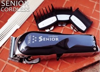 CORTADORA PROFESIONAL MARCA WAHL MODELO SENIOR CORDLESS INALAMBRICA SERIE 5 STAR + ACCESORIOS en internet