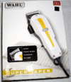 CORTADORA PROFESIONAL MARCA WAHL MODELO SUPER TAPER TATOO + ACCESORIOS - TODOPELUQUERIAS