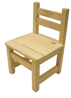 Mesa de pino con 2 sillitas - comprar online