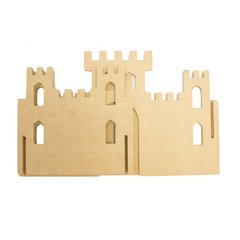 Castillo encastrable 4 piezas - Puntitos