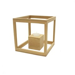 Cubo deco porta vela/ fanal