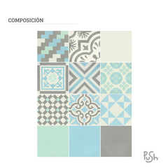 AZULEJOS 057 PARED - COUNTRY - Push vinilos