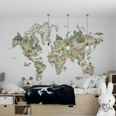 MURAL 111- MAPA NATURAL - comprar online