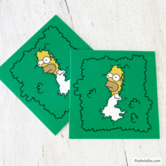 POSAVASOS - 020 POSA HOMERO ( 1 UNIDAD ) - comprar online