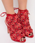 SANDALIAS 'RED FLOWERS' - WE LOVE NYC