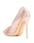 STILETTOS CLEAR 'ROSE GOLD' - WE LOVE NYC