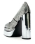 ZAPATOS SILVER RECTANGLE STRASS - WE LOVE NYC