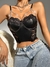 BUSTIER ENGOMADO 'LACE & CHAINS'