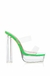 SANDALIAS VERDES 'CLEAR PLATFORM' - comprar online