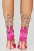 STILETTOS FUCSIA 'STRASSY LACE UP' - WE LOVE NYC