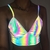 TOP TRIANGLE RAINBOW REFLECTIVO - comprar online