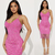 VESTIDO FUCSIA CON KIM PELTRE - comprar online