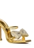 SANDALIAS GOLD 'STRASSY BOW' - tienda online