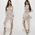 VESTIDO 'OFFWHITE SEQUIN CROCHET'