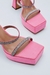 SANDALIAS FUCSIA SQUARE & STRASS en internet