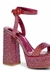 SANDALIAS 'STRASSY FUCHSIA PLATFORM' - WE LOVE NYC