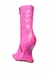 BOTAS FUCSIA 'CUT-OUT HEEL' - WE LOVE NYC
