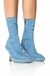 BOTAS 'ROUND STRASSY DENIM' - comprar online