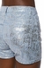 SHORT DE JEAN 'SILVER FOIL'