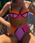 BIKINI 'COLORBLOCK' CON VIVOS NEGROS