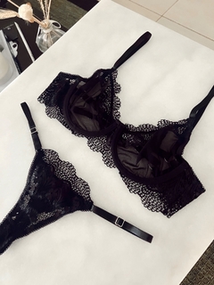 Conjunto Habanna Negro - District Of Seduction Lingerie