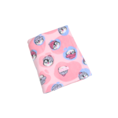 Cobertor Soft Pata Chic - Pinguim Rosa - comprar online