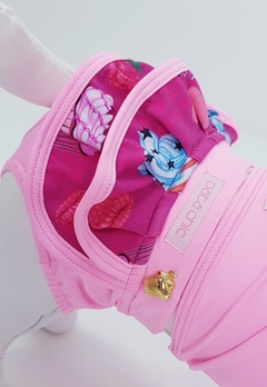 Conjunto Calcinha Saia + Mini Blusa Pata Chic Verão'24 - Rosa - loja online