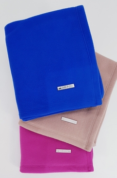Cobertor Soft Pata Chic - Azul Royal na internet