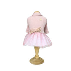 Vestido Glacê Pata Chic - Ballerine Rosê