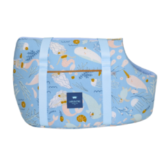 Bolsa de Passeio Tecido Pata Chic - Encanto Azul - comprar online