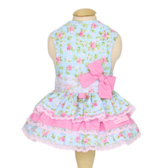 Vestido Baby Pata Chic Verão'24 Floral Romantic - Rosa - comprar online