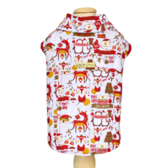 Camisa sem Manga Pata Chic - Pinguim Natalino - comprar online