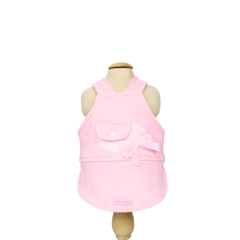 Jardineira Baby Pata Chic - Rosa - comprar online