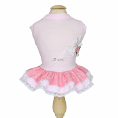 Vestido Pata Chic - Flowers Rosa - comprar online