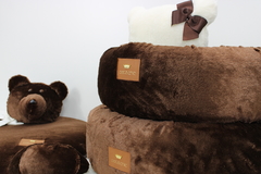 Cama Ninho Bear Pata Chic - Marrom - Pata Chic