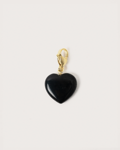 Charm Corazón Negro