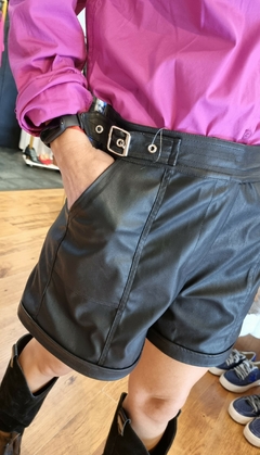Short simil cuero new arrivals