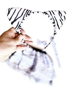 Accesorio animal print con pollera - comprar online