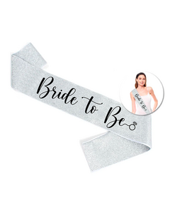 Banda glitter Bride to Be - comprar online