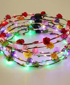 corona fairy flower led - comprar online